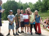 Víceboj turistických oddílů mládeže se konal v červnu 2015 v Pleskotech